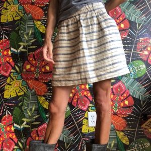 J. Crew linen blend skirt, size 4